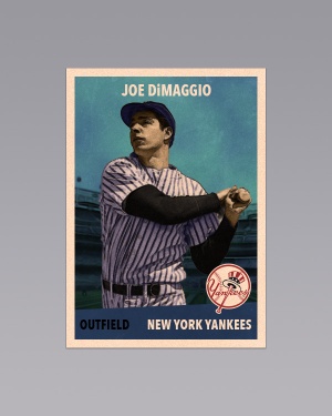 Baseball Card - Retro Images